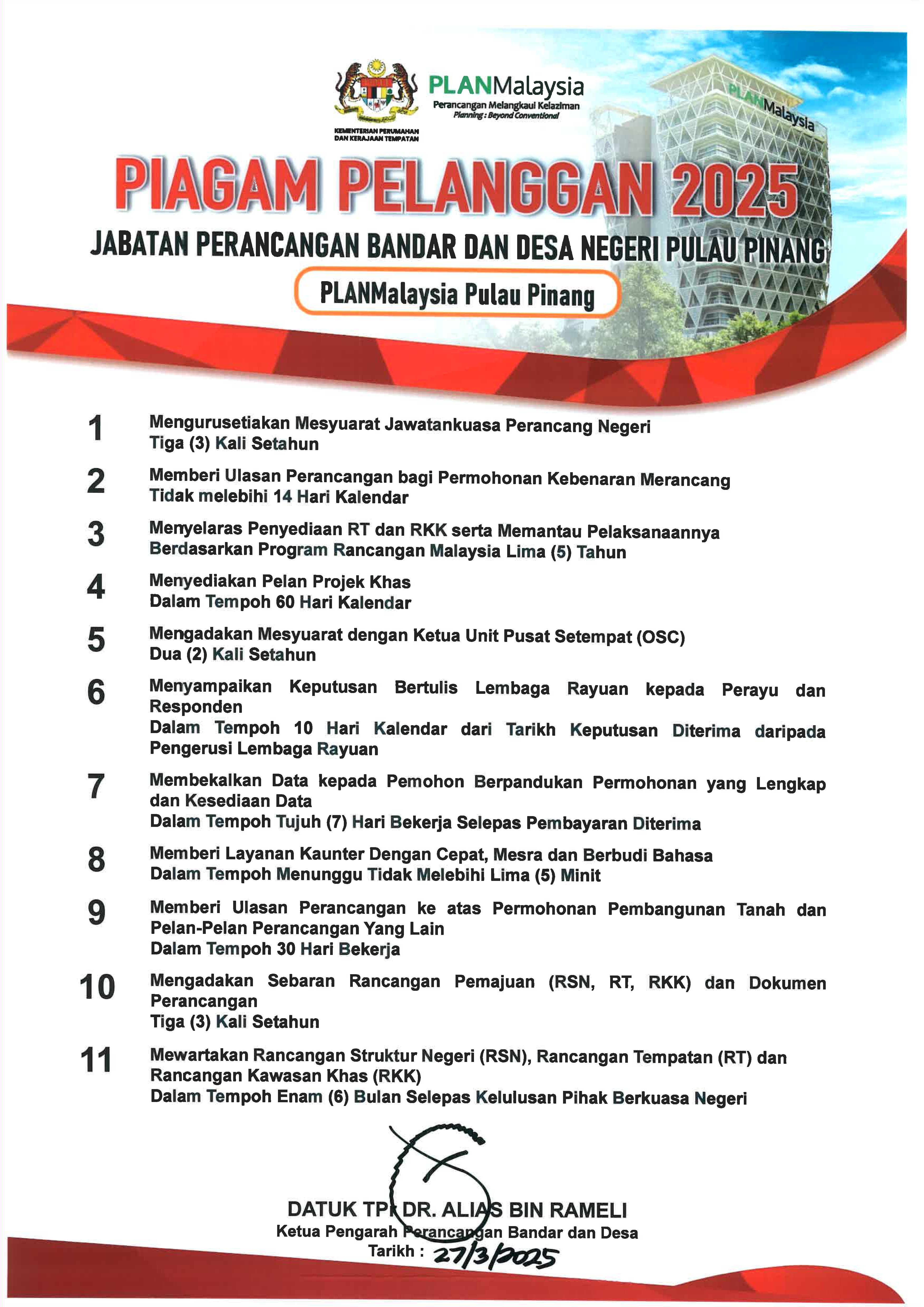 piagam pelanggan 2018