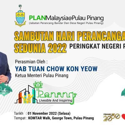 SAMBUTAN HARI PERANCANGAN BANDAR SEDUNIA (HPBS) 2022