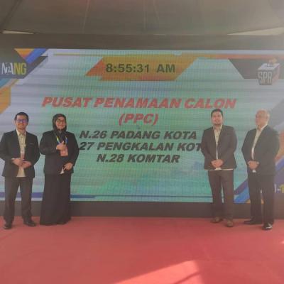 HARI PENAMAAN CALON BAGI DUN 26,27,28 DI DEWAN SRI PINANG