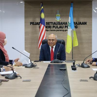 Kunjungan Hormat ke Pejabat SUKPP